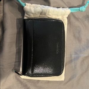 Tiffany&Co black wallet